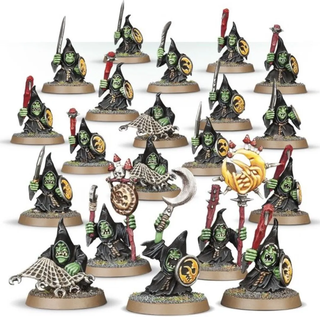 Games Workshop Warhammer Age of Sigmar Gloomspite Gitz Stabbas 111 Onderdelen