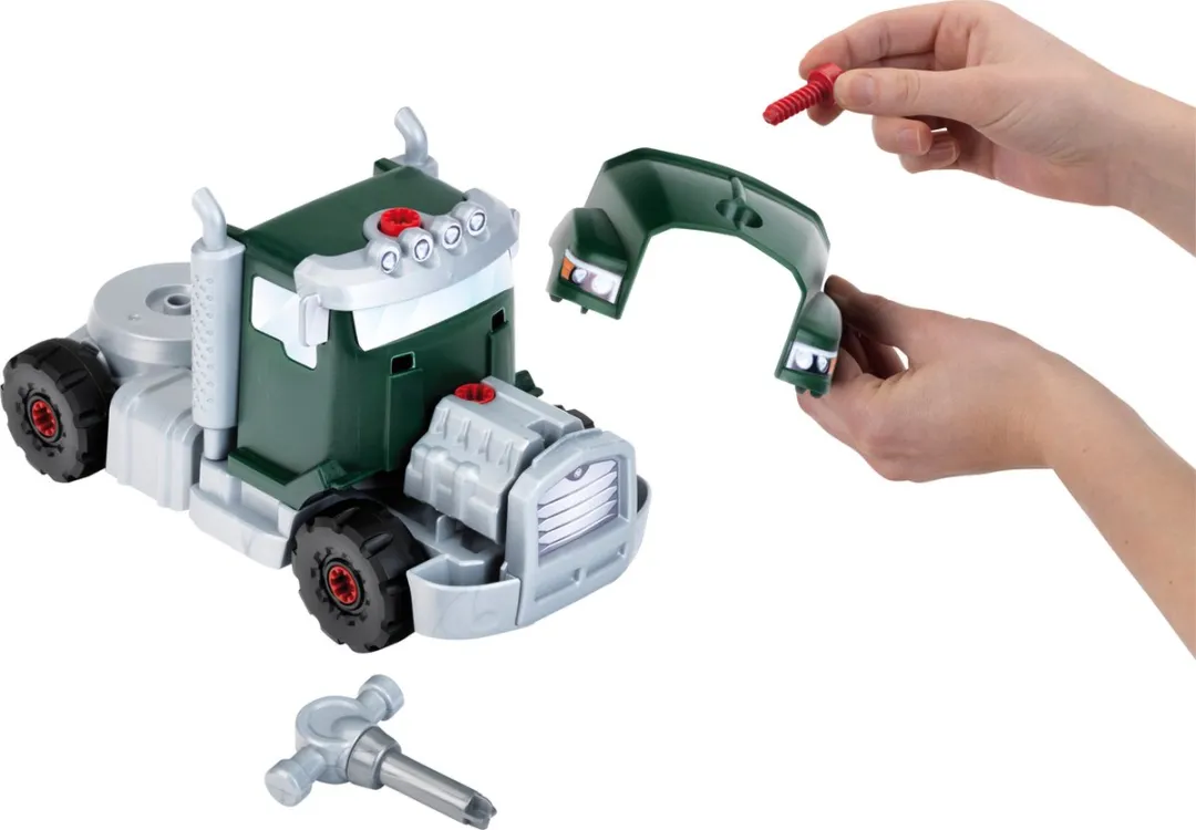 Klein Toys Bosch Mini Gereedschap Vrachtwagen 86 Onderdelen 1:24 - Groen/Rood