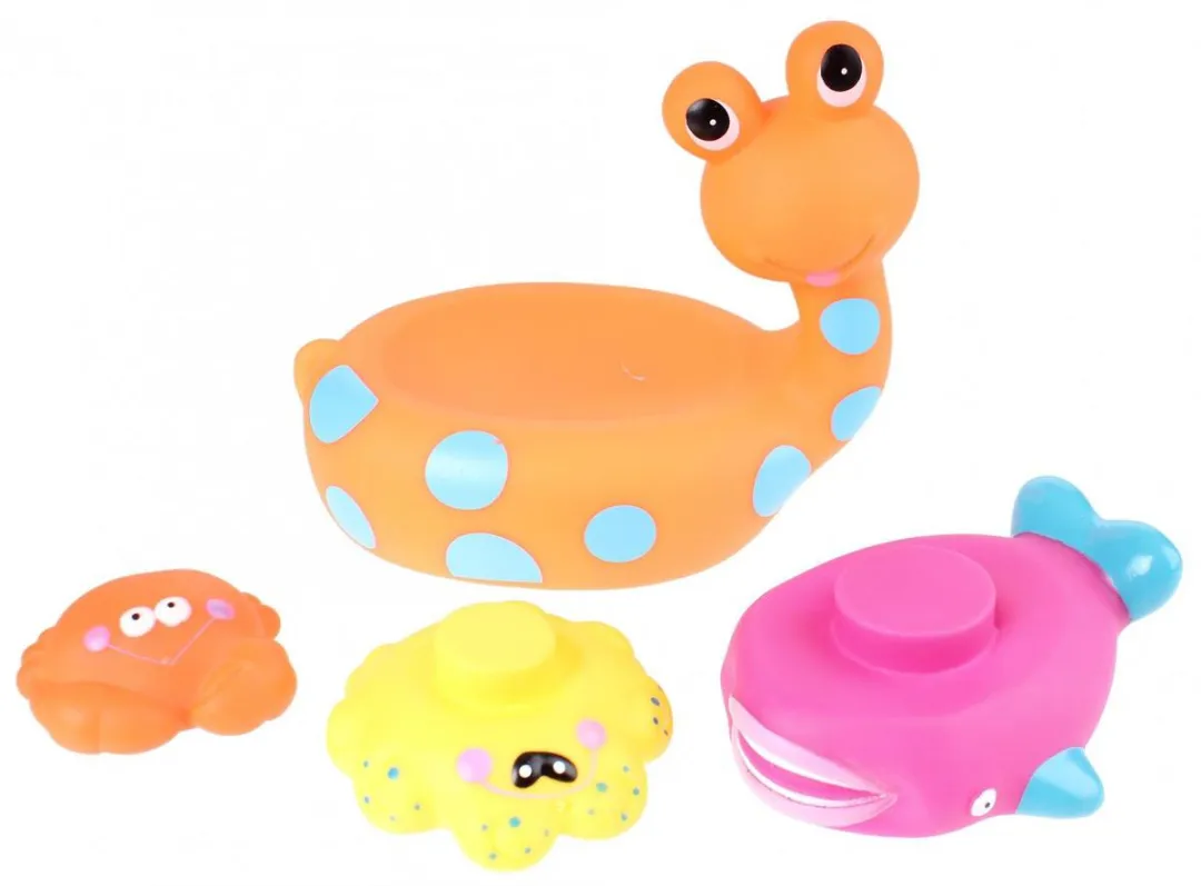 Eddy Toys Baddier Slak Met Vriendjes 17cm - Oranje