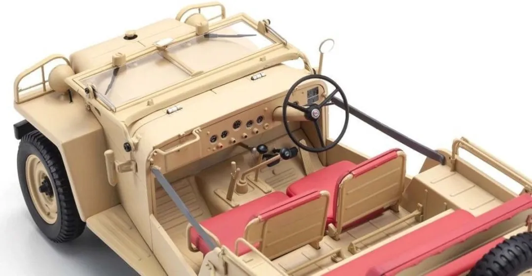 Toyota Land Cruiser BJ Kyosho 1:18 Model - Multicolor
