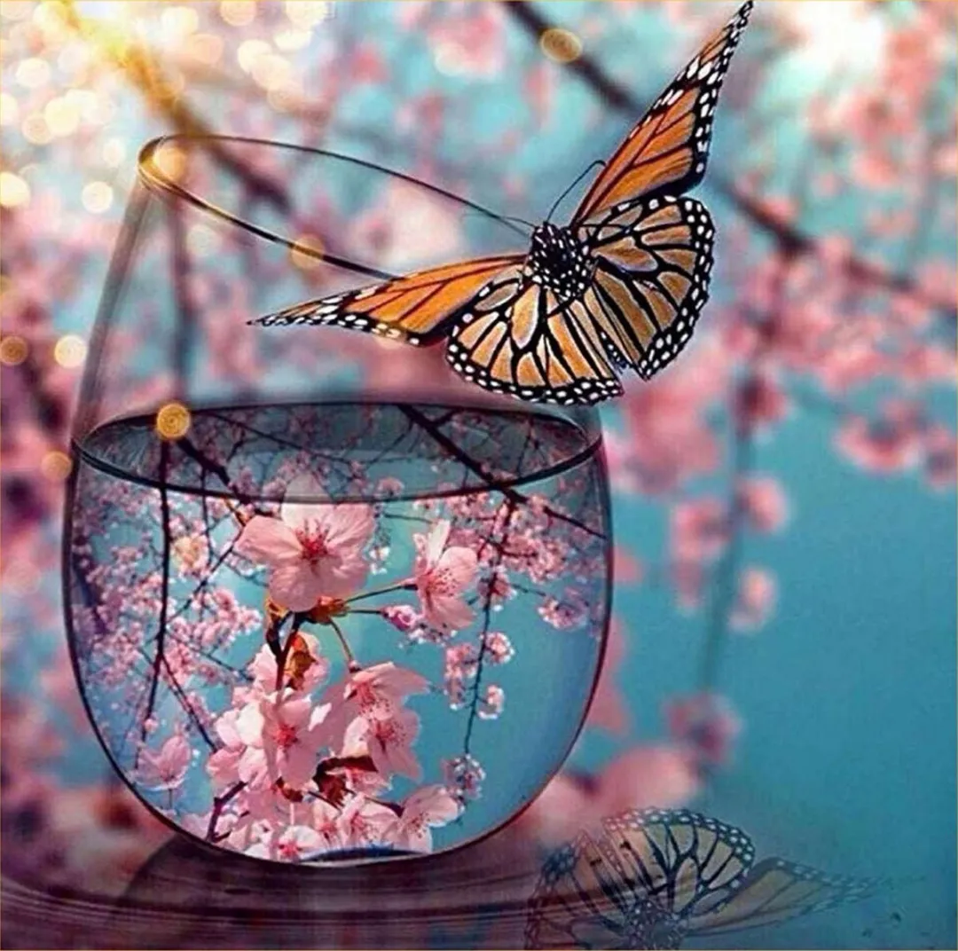 VDTOYS Diamond Painting VDTVC200 Butterflys 2