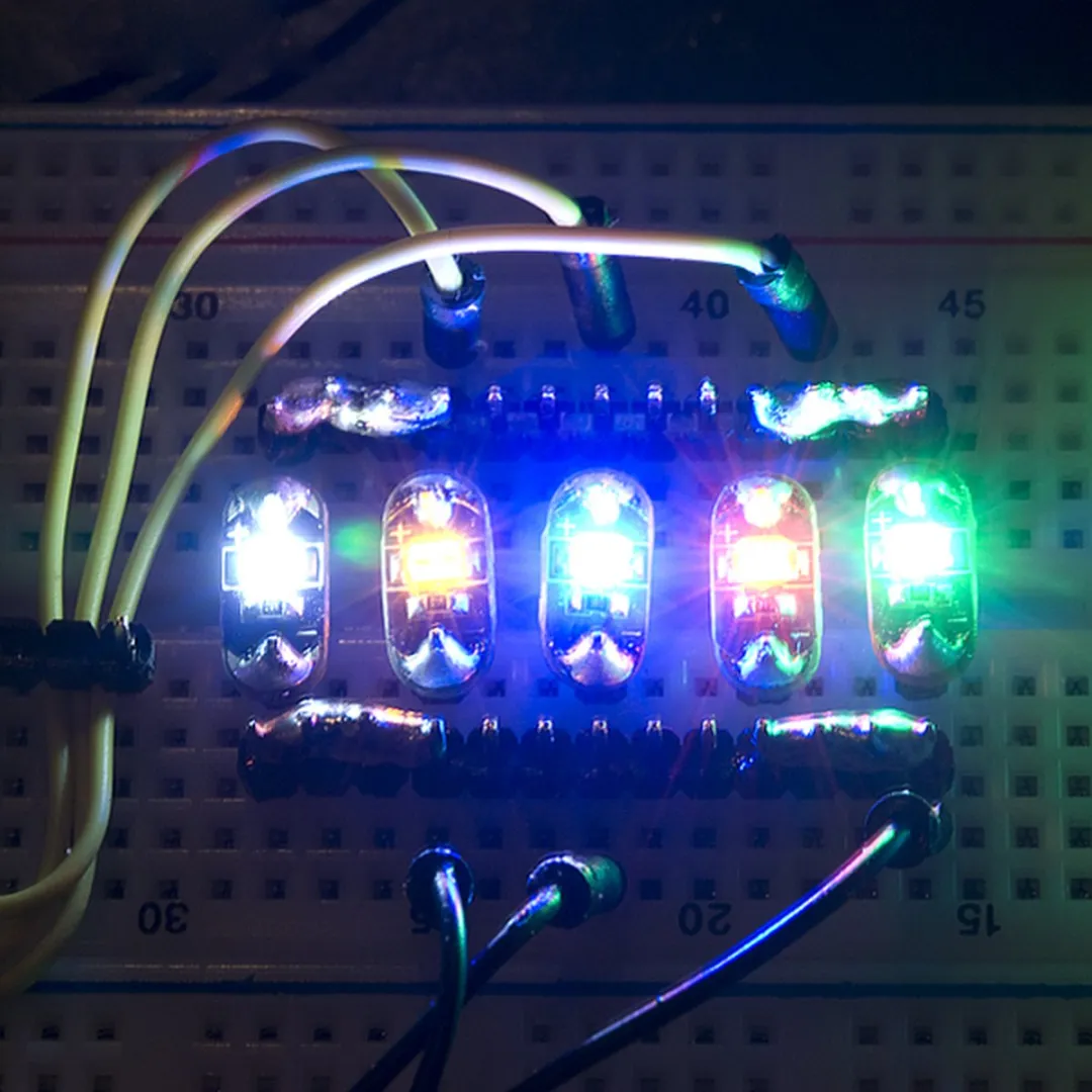 Sparkfun LilyPad LED Meerkleurig - 5 Stuks
