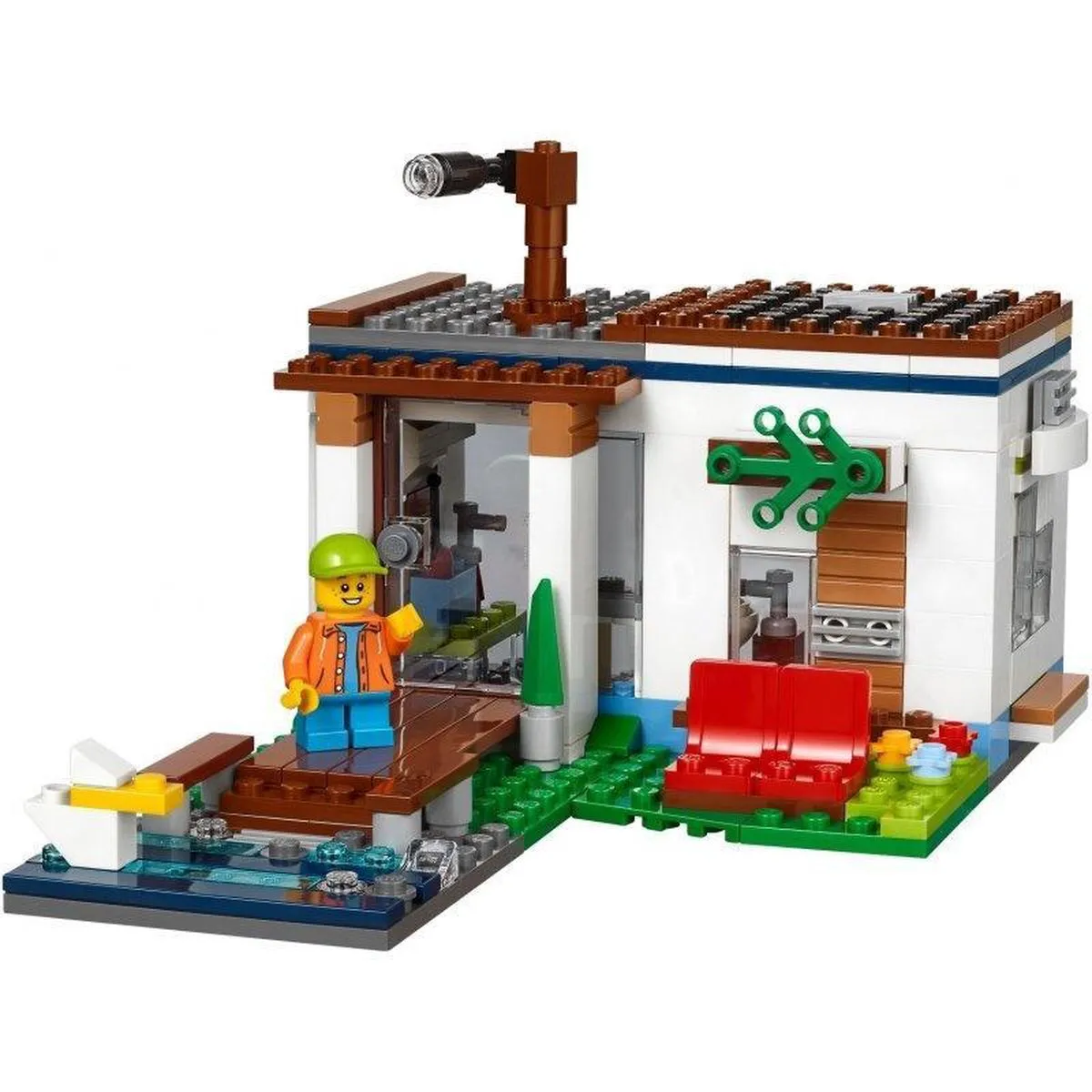 LEGO Creator Modulair Modern Huis 31068 - 386 Stukken - 2 Minifiguren