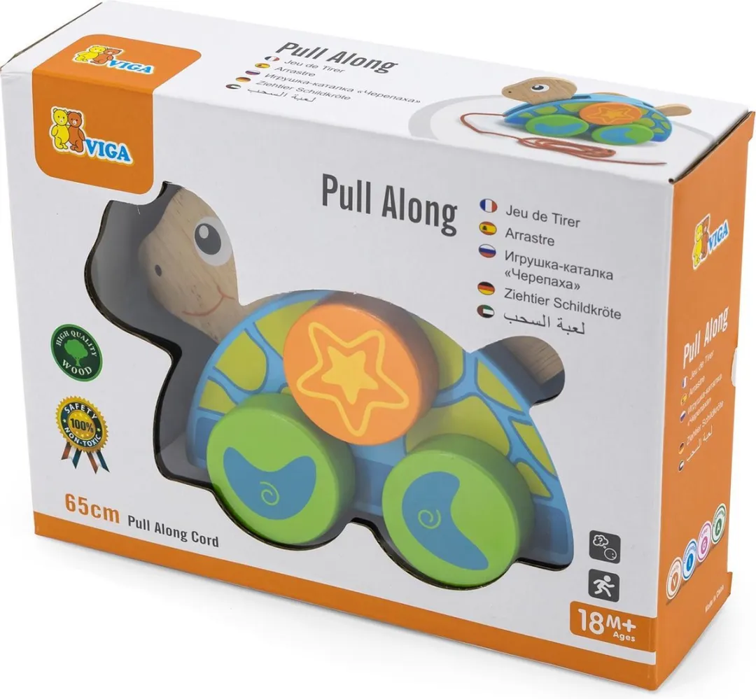 Vigatoys Trekdier Schildpad - Multi