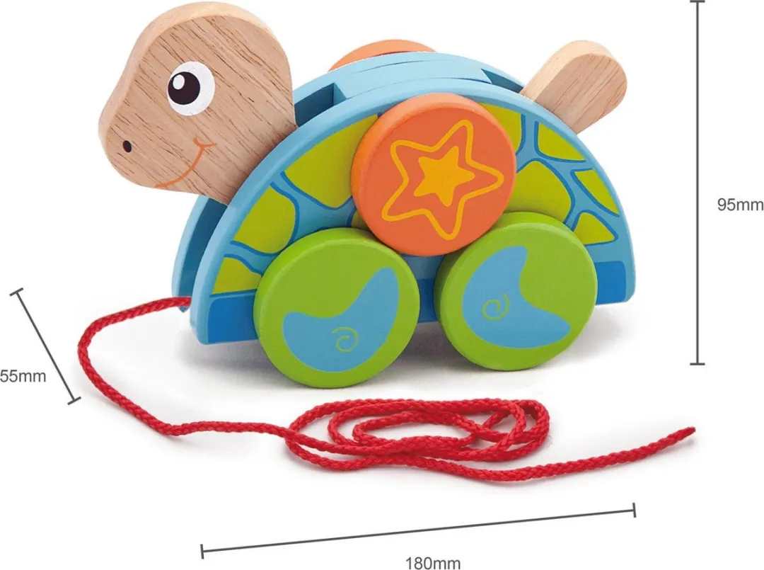 Vigatoys Trekdier Schildpad - Multi