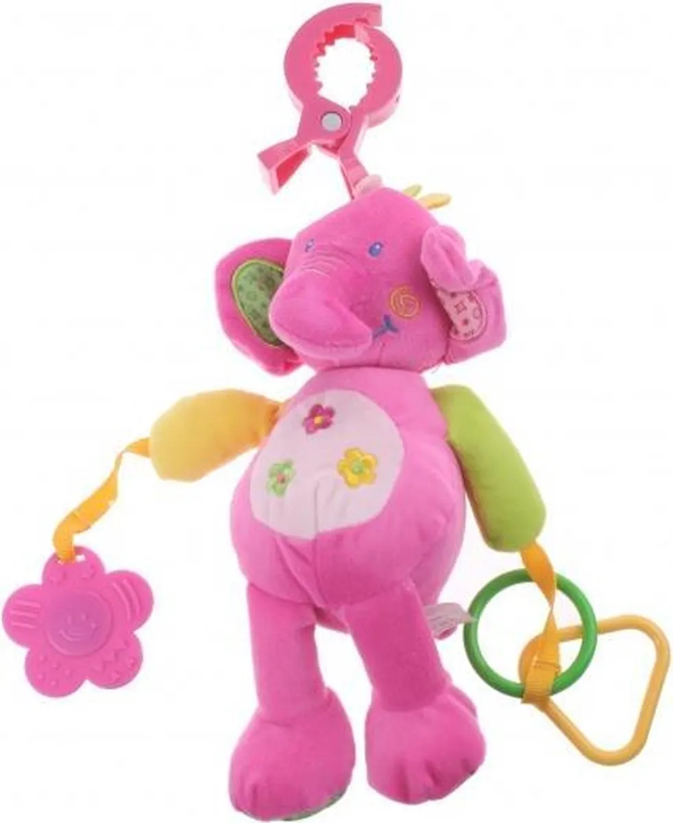 Eddy Toys Pluche Olifant 24cm