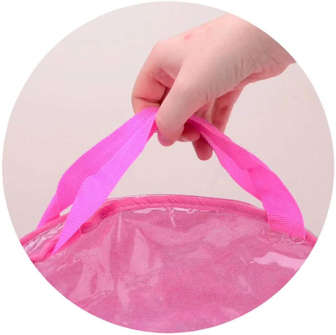 Johntoy Baby Rose Poppen Speelmat - Inclusief Draagtas - Potje - Speen - Flesje voor de pop