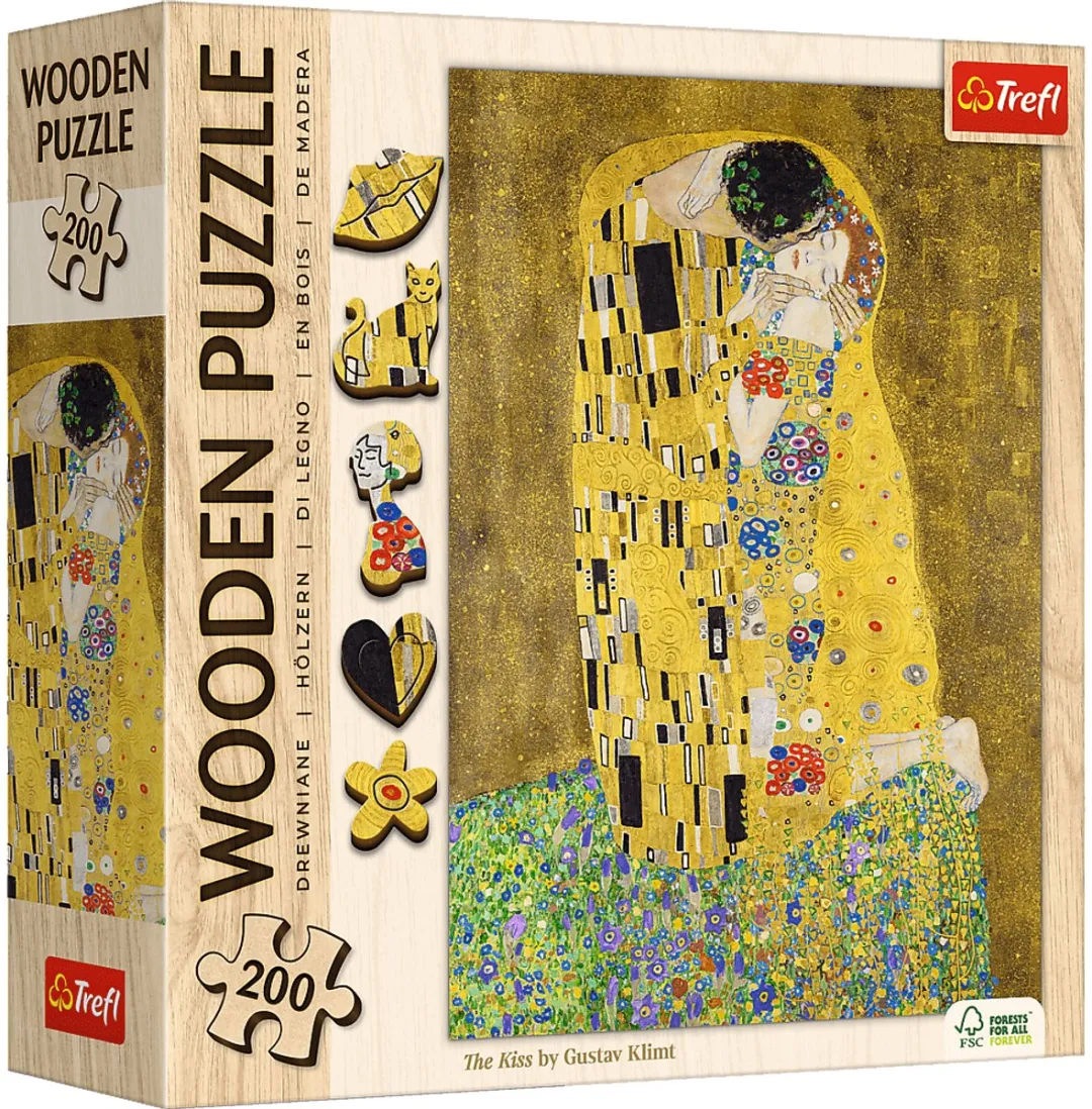 Trefl Houten Legpuzzel The Kiss Gustav Klimt