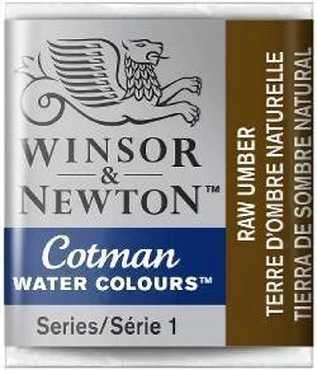 Winsor & Newton Cotman Aquarelverf Half Napje Raw Umber