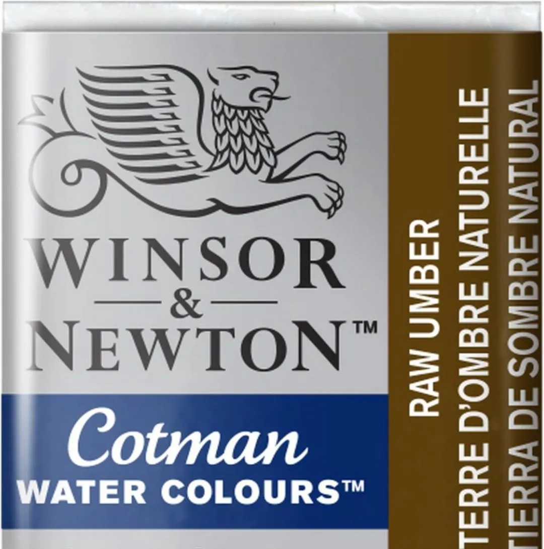 Winsor & Newton Cotman Aquarelverf Half Napje Raw Umber