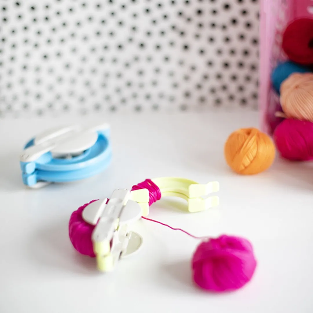 Clover Pom Pom Maker Large - Diverse Kleuren