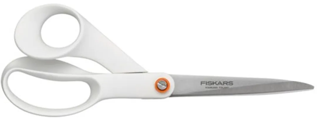 Fiskars Non-stick Hobbyschaar Rechtshandig 21cm - Wit