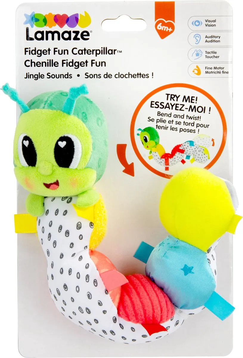 Lamaze Frutselrups Grijp- en bijtspeelgoed - Multicolor