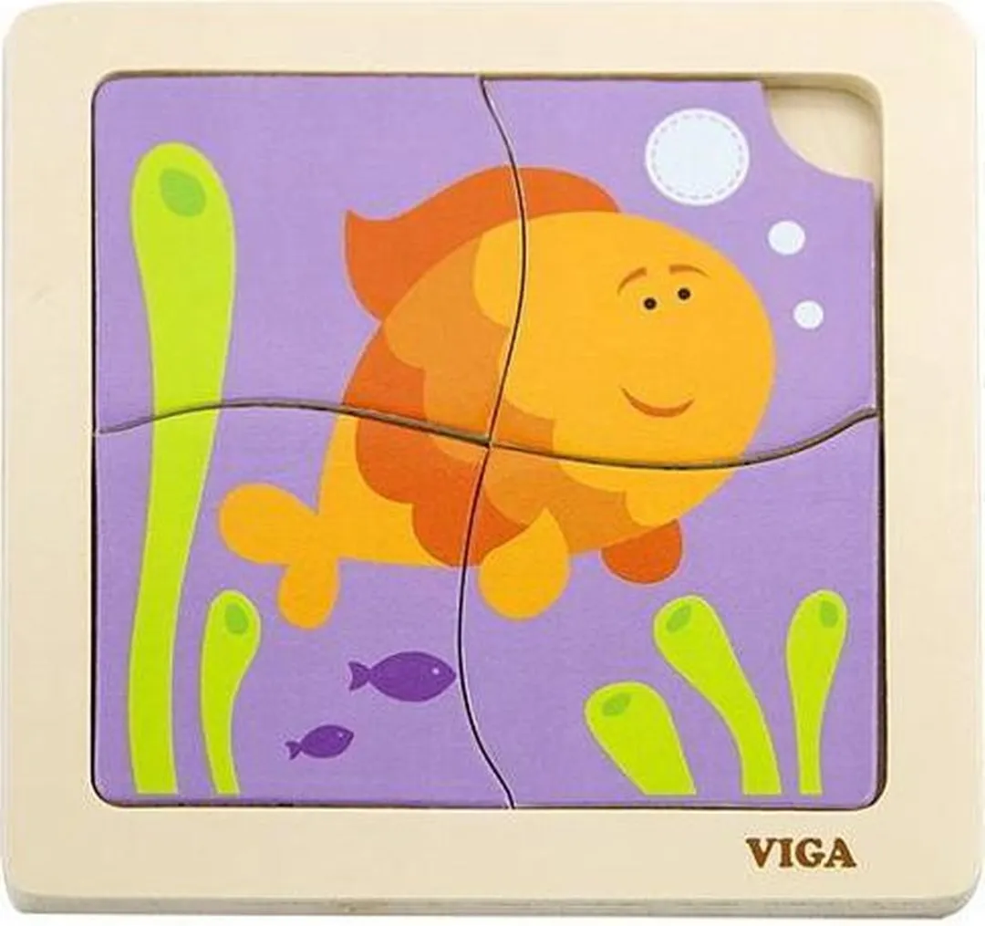 Vigatoys Puzzel Goudvis Klein