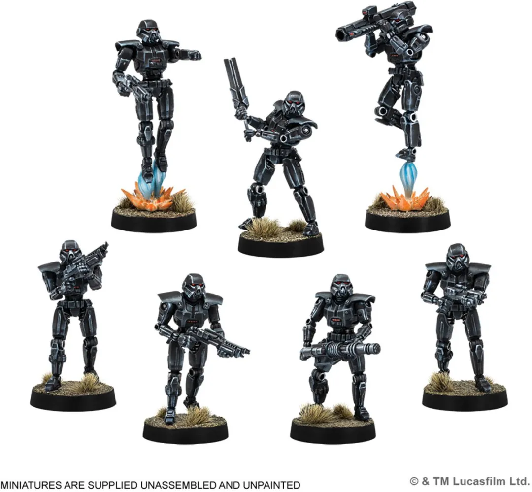 Atomic Mass Games Star Wars Legion SWQ63 Dark Troopers Uitbreiding
