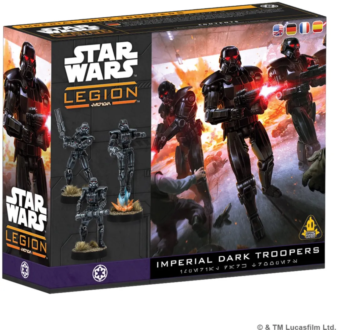 Atomic Mass Games Star Wars Legion SWQ63 Dark Troopers Uitbreiding