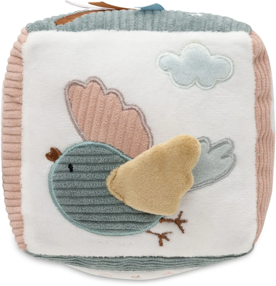Jollein Baby Activiteitenkubus Lovely Birds - Sensorisch Speelgoed