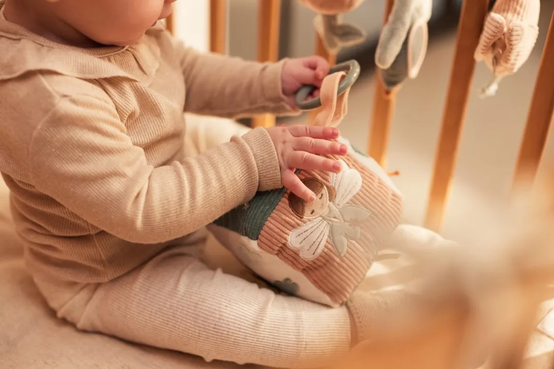 Jollein Baby Activiteitenkubus Lovely Birds - Sensorisch Speelgoed