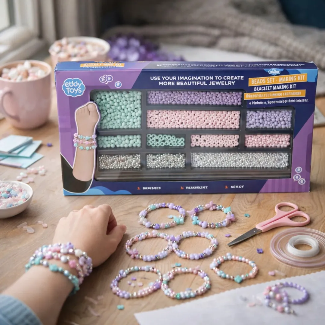 Eddy Toys Armband Maakset - 10.000 Stuks Meerkleurig