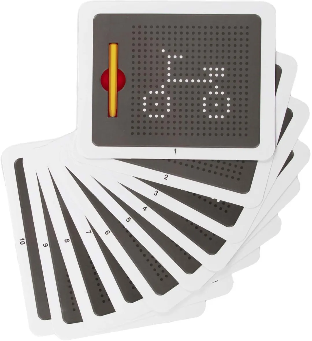 Toi-Toys Magnetisch Tekenbord Stalen Balletjes - Multi kleuren