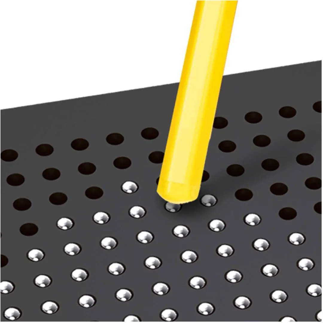Toi-Toys Magnetisch Tekenbord Stalen Balletjes - Multi kleuren