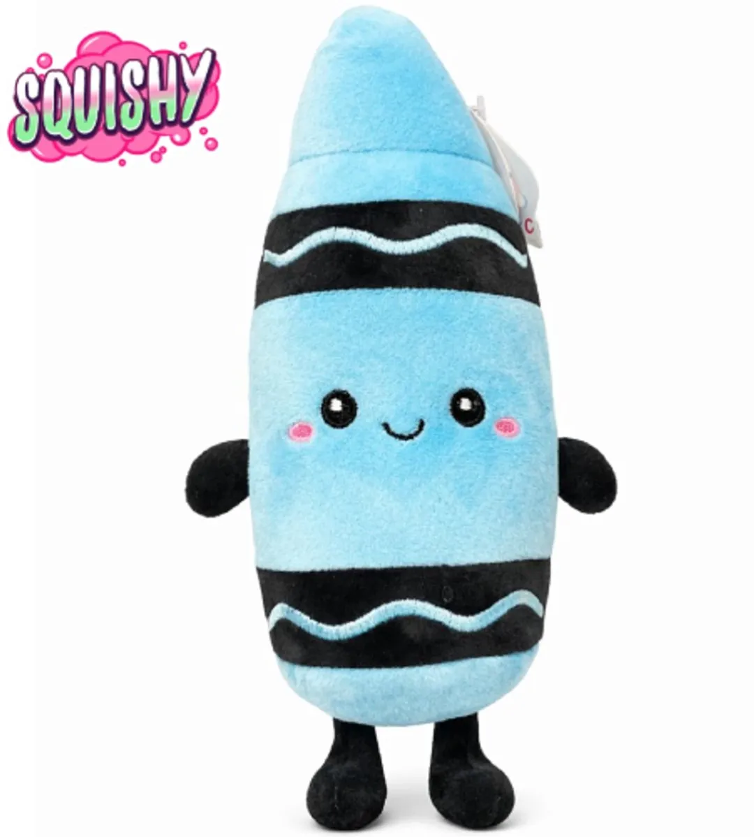 Topknuffels Blauwe Stift Squishy Pluche 20cm