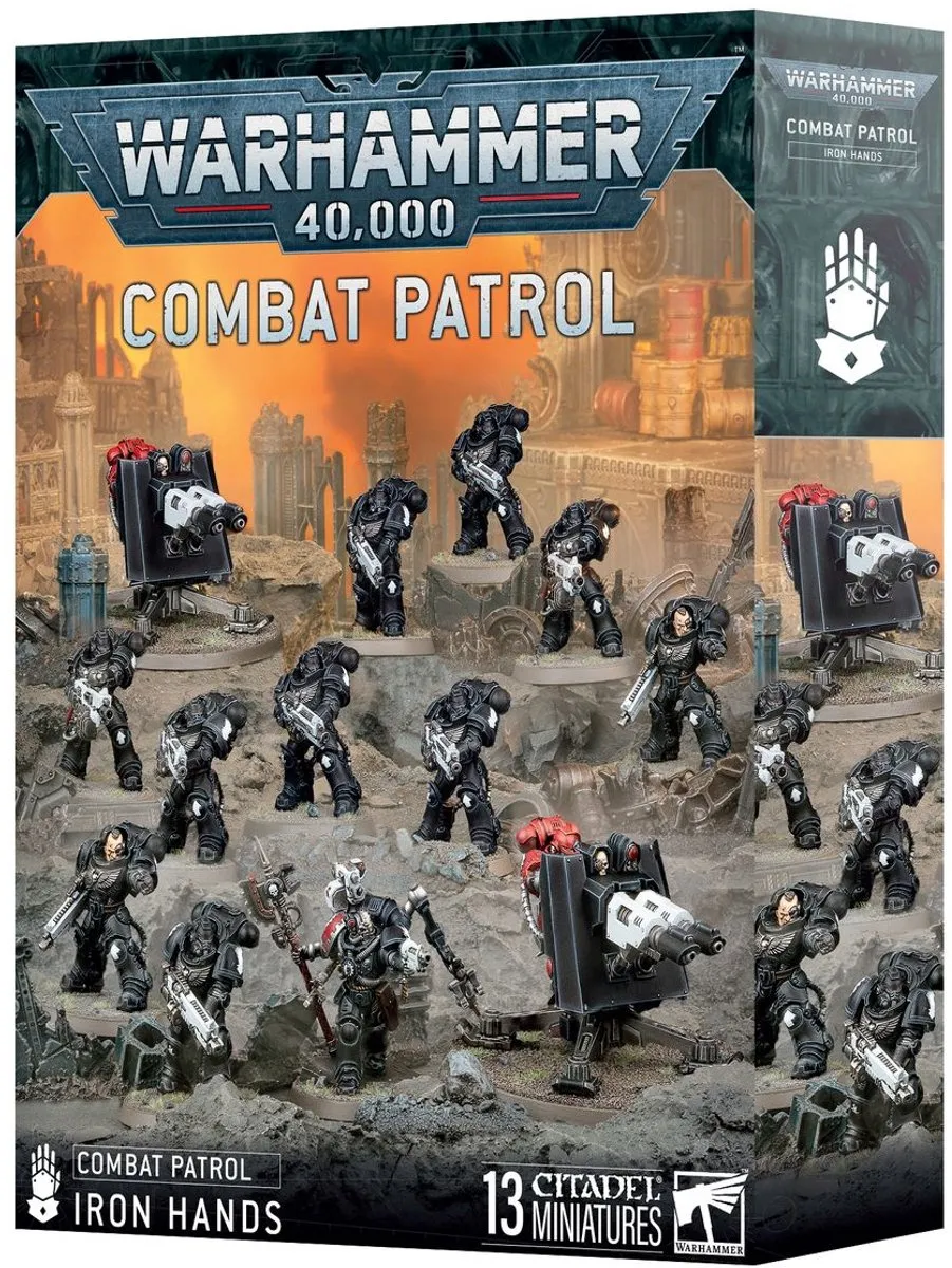 Games Workshop Warhammer 40K Combat Patrol Iron Hands 73-555