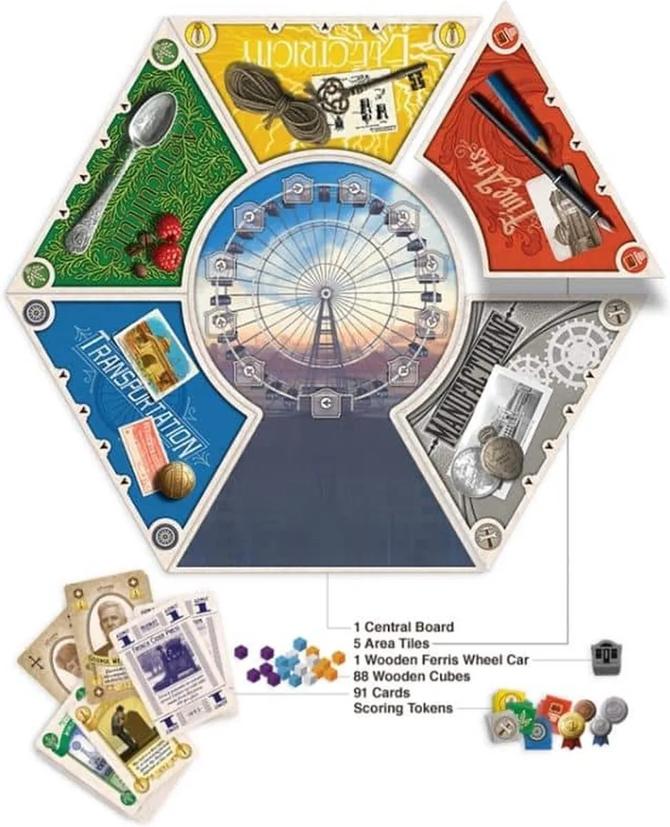Renegade Games World's Fair 1893 Bordspel