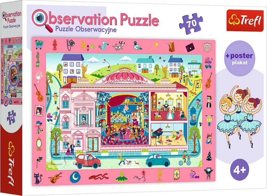 Trefl Observatiepuzzel Bezoek aan de opera