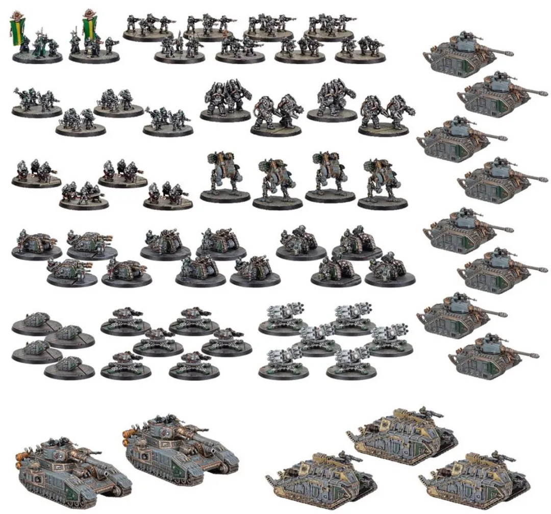 Games Workshop Warhammer The Horus Heresy Legiones Imperialis Solar Auxilia Combat Force 03-98