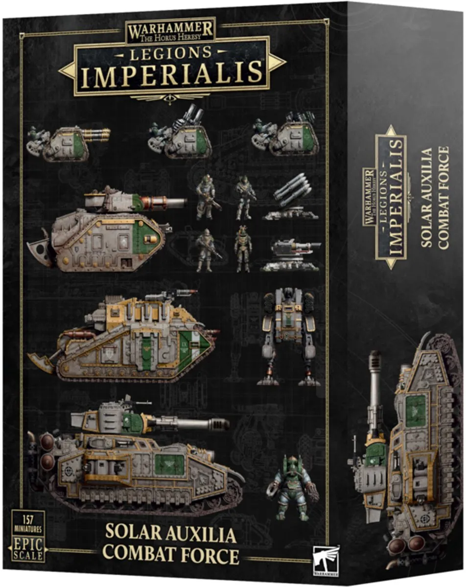 Games Workshop Warhammer The Horus Heresy Legiones Imperialis Solar Auxilia Comb