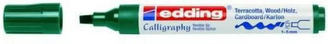 edding 1455 Kalligrafie Marker Flesgroen