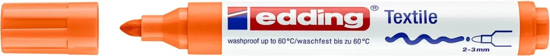 edding 4500-06 Textielmarker - Oranje