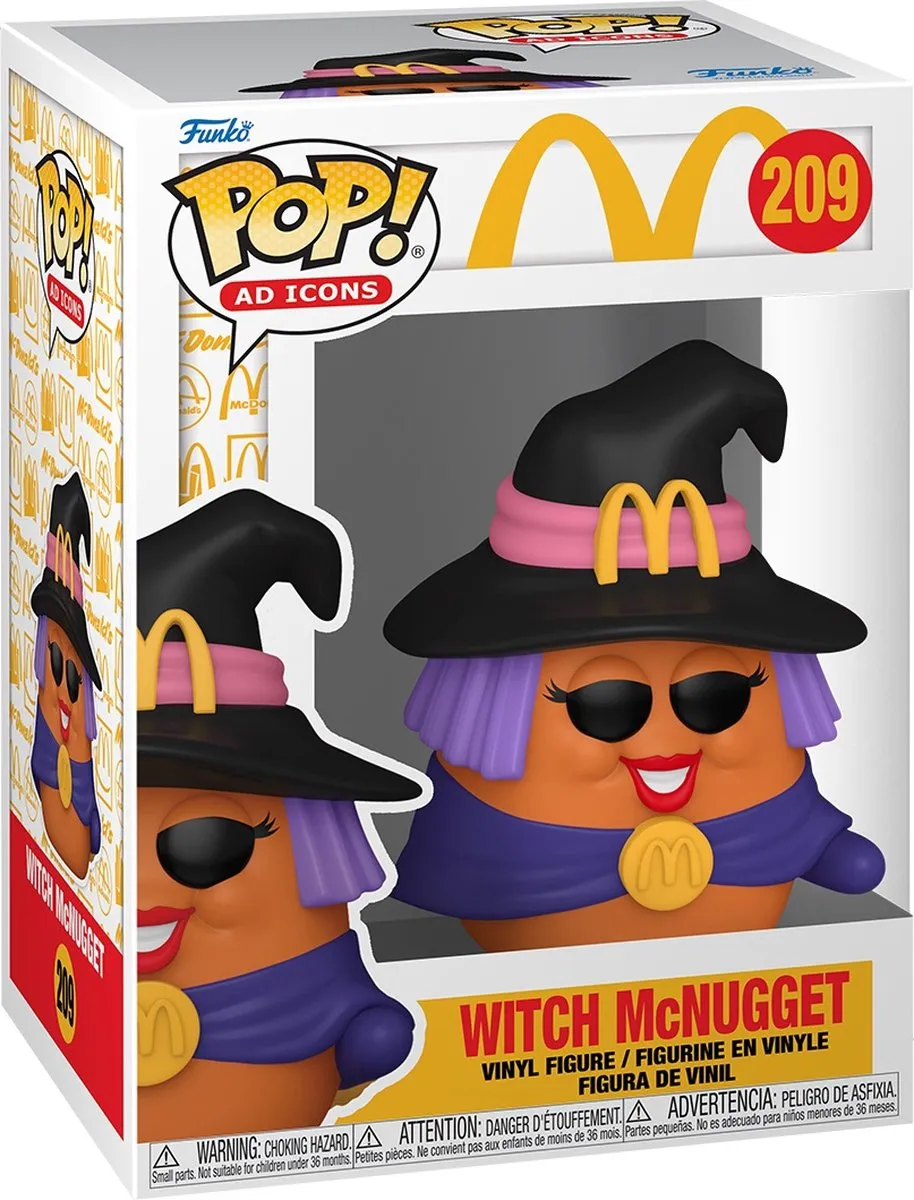 Funko Pop! Ad Icons McDonald's Witch MCNugget #209 - 74069 - afbeelding 2 van 4