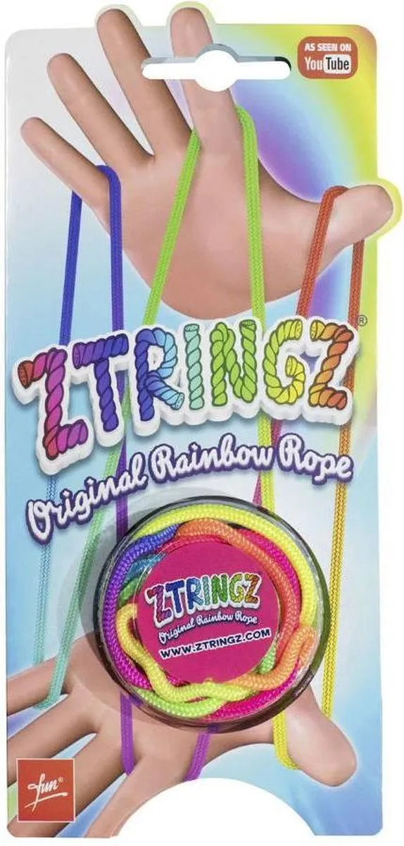 Goliath ZTRINGZ Regenboog Touw - Vingertouw 2 Pakjes