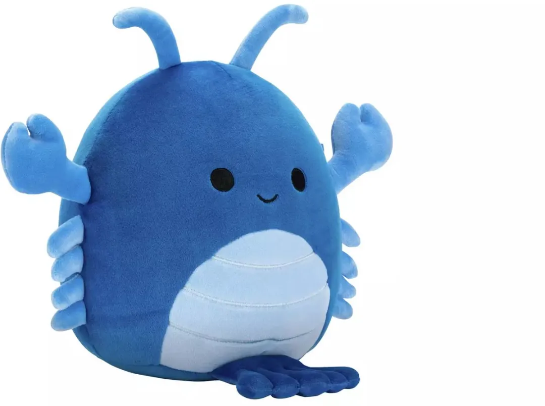 Squishmallows Lobert Pluche - 19cm Blauw