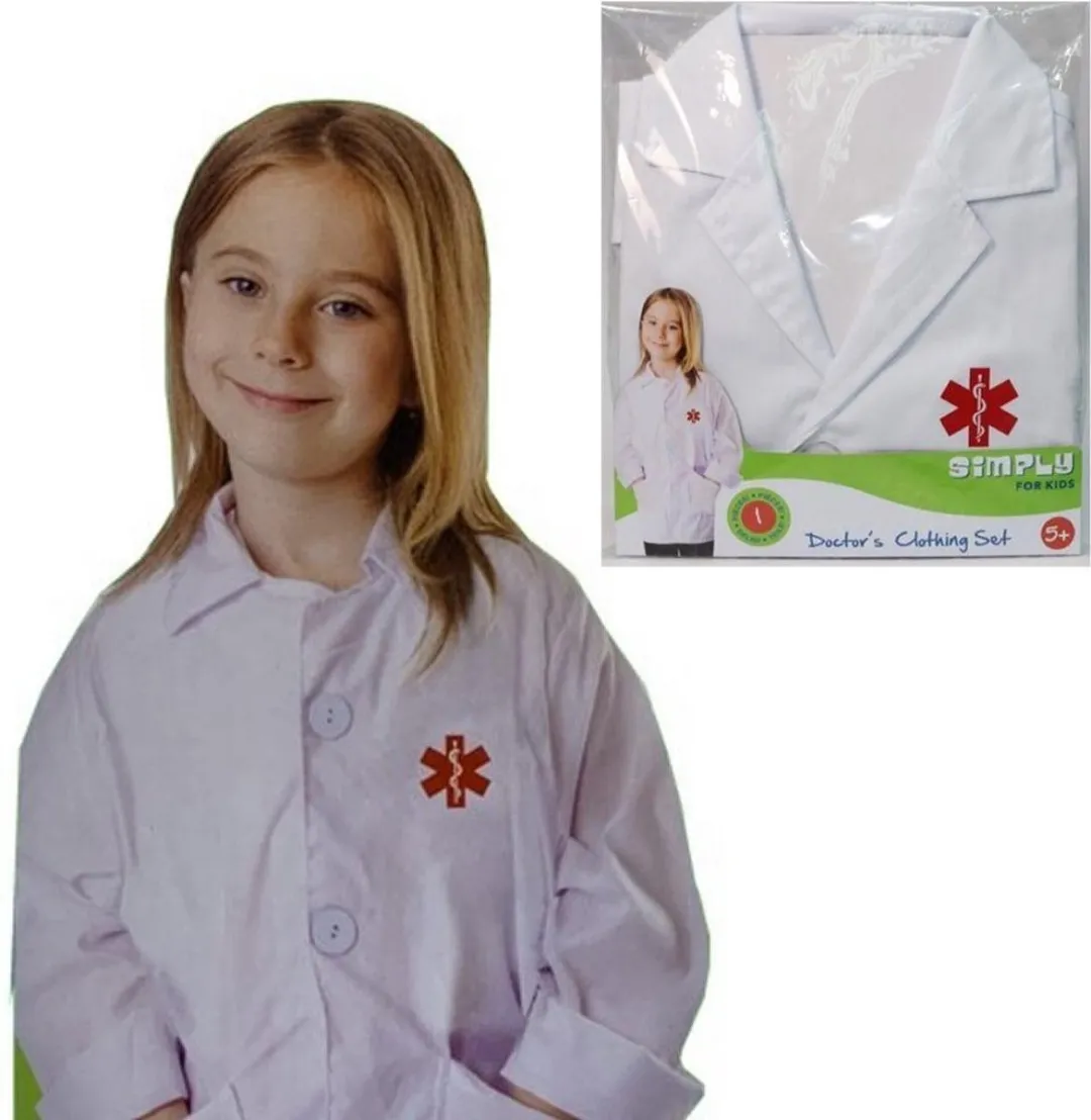 Simply for Kids Dokter Verkleedjasje