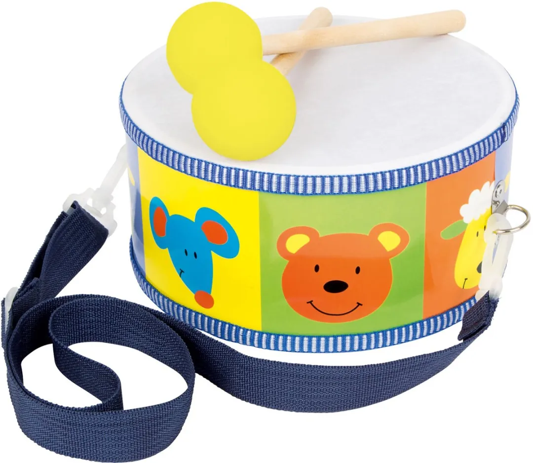 Small Foot Houten Trommel Dieren met Stokken 3315
