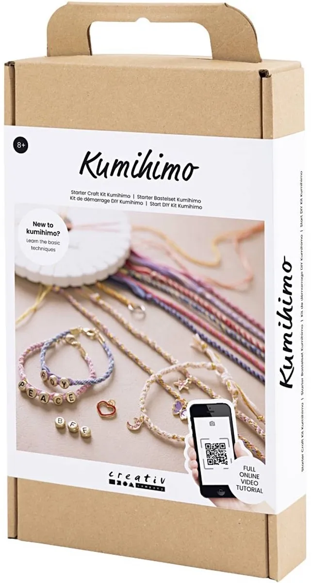 Creativ Company Kumihimo Vriendschapsarmbanden Knutselset Multicolor