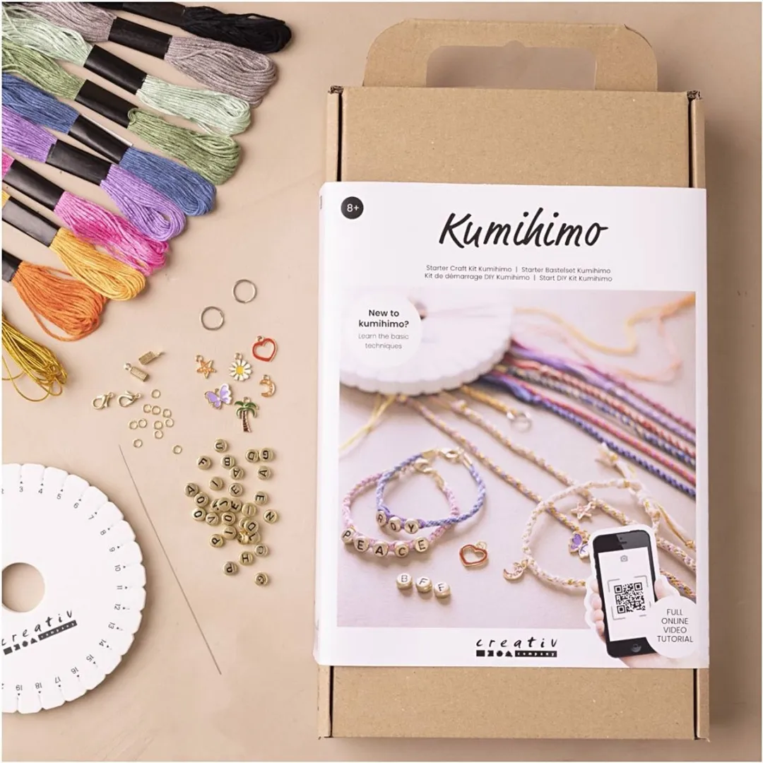 Creativ Company Kumihimo Vriendschapsarmbanden Knutselset Multicolor