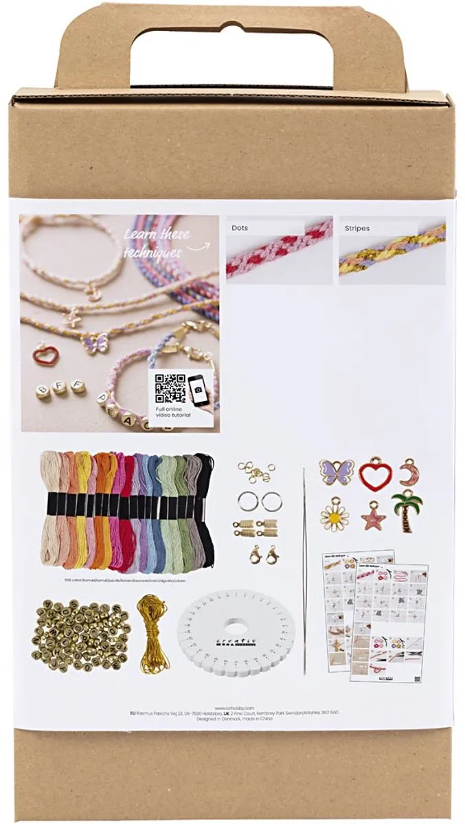 Creativ Company Kumihimo Vriendschapsarmbanden Knutselset Multicolor