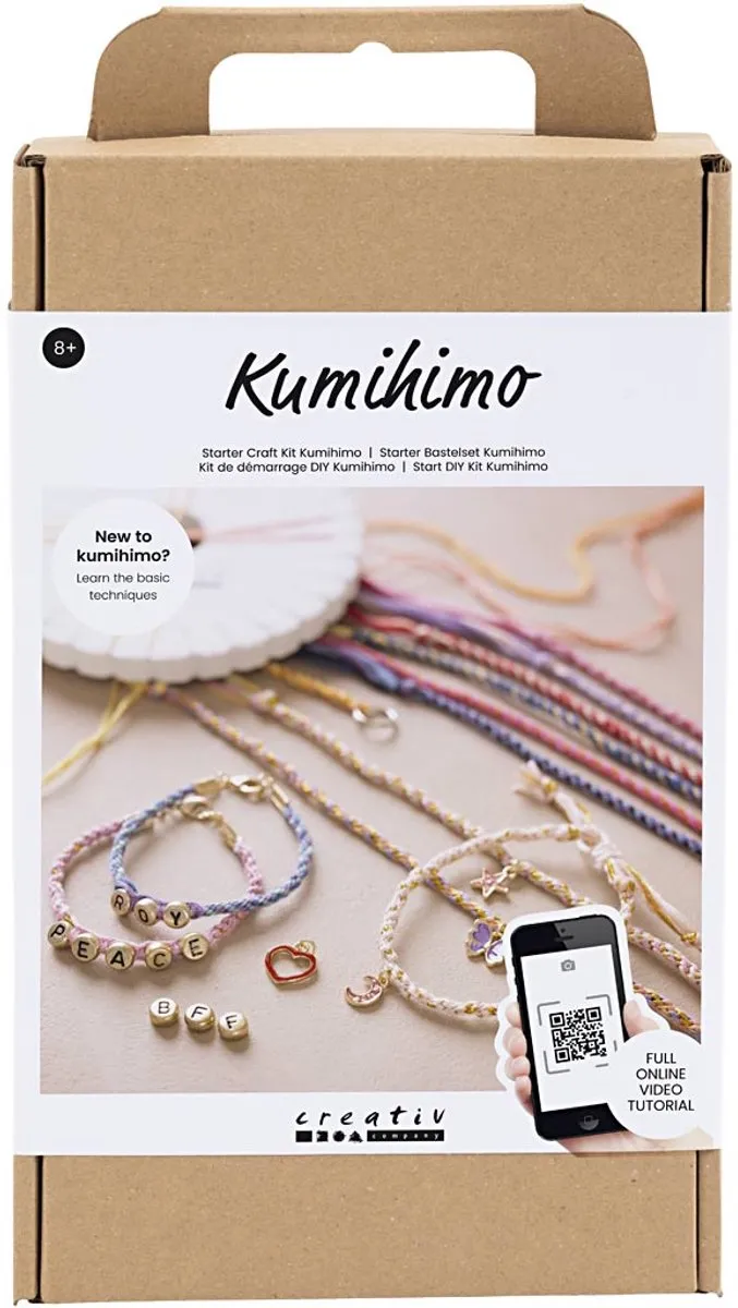 Creativ Company Kumihimo Vriendschapsarmbanden Knutselset Multicolor