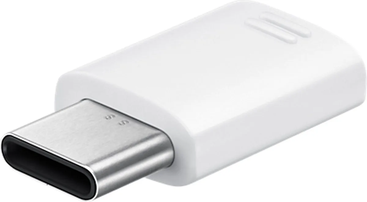 Samsung USB-C naar Micro USB Adapter - 3 Stuks Wit - afbeelding 2 van 6