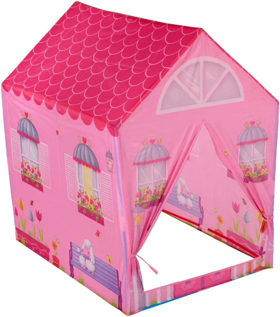 Eddy Toys Speeltent 95x72x102cm - Huis Thema - Meerkleurig
