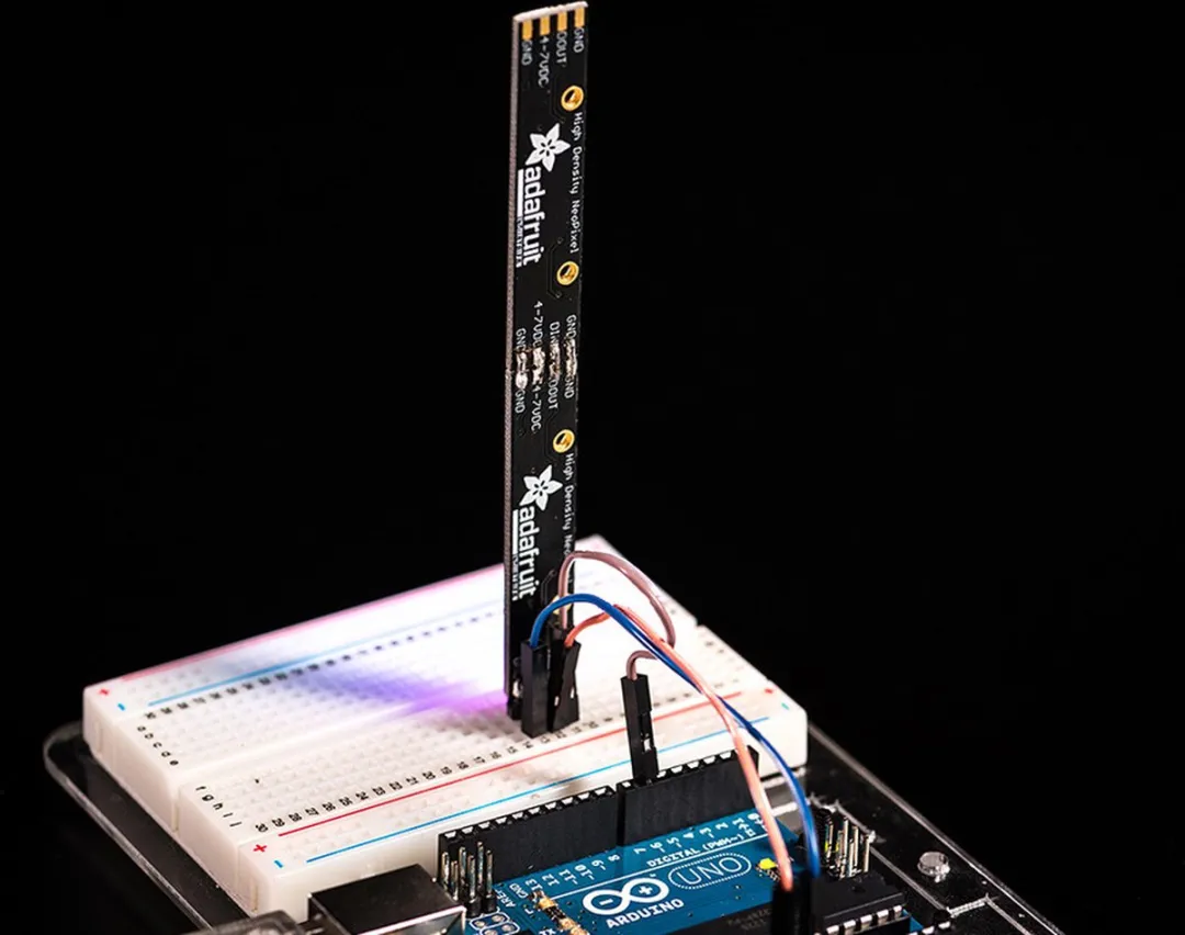 Adafruit NeoPixel Stick WS2812 8x RGB LED - Meerkleurig