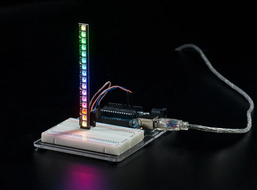 Adafruit NeoPixel Stick WS2812 8x RGB LED - Meerkleurig