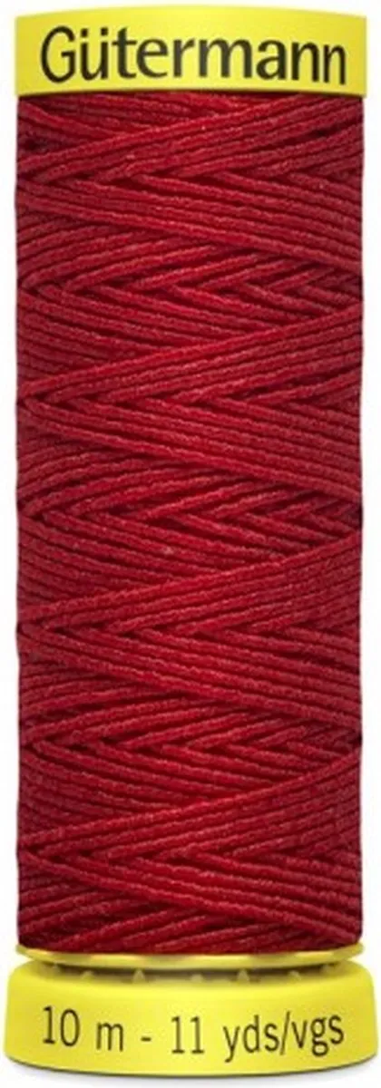 Gutermann Elastisch Garen Kerstrood 0,5mm x 10m