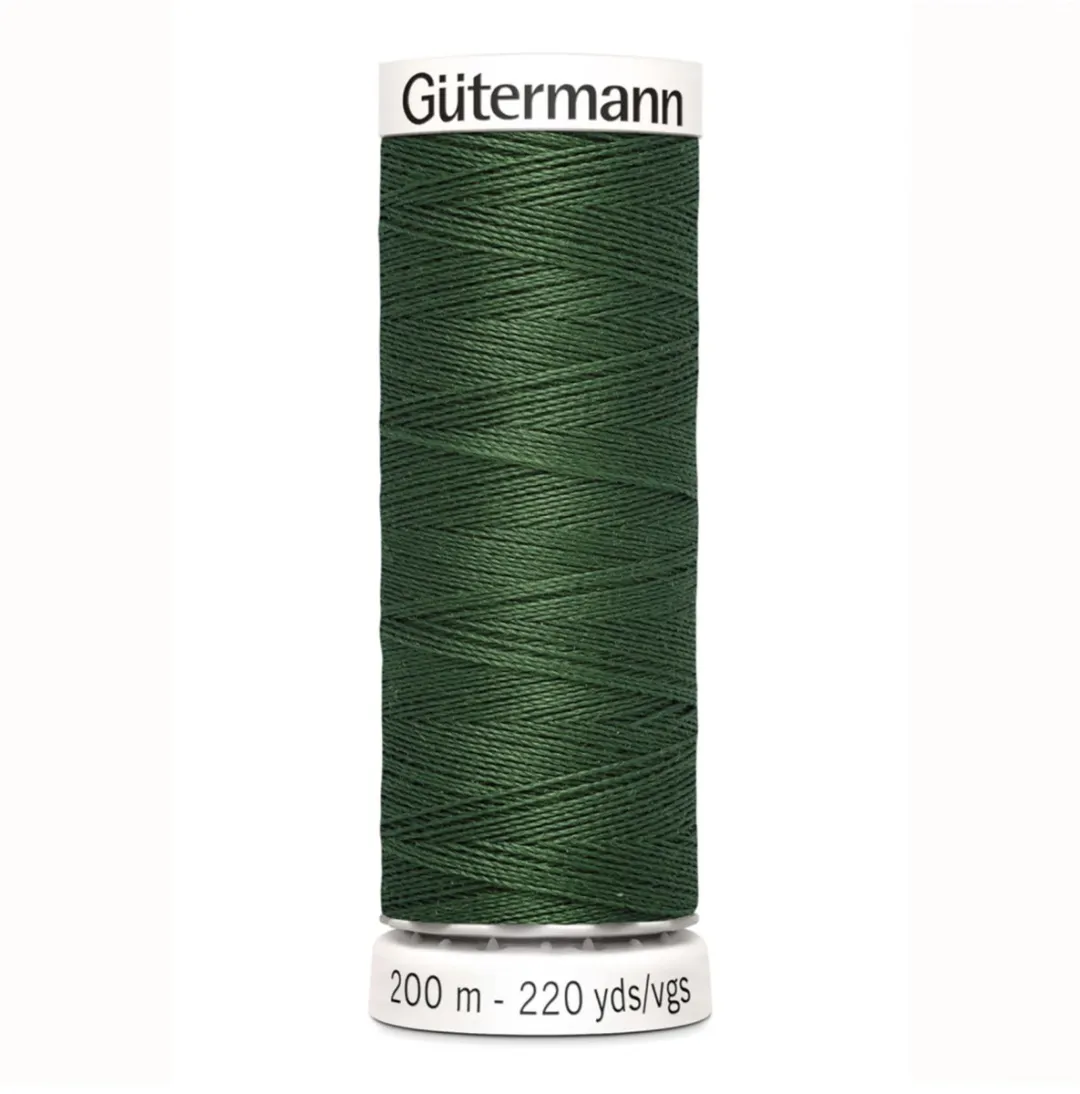Gutermann Polyester Naaigaren 200m - Groen