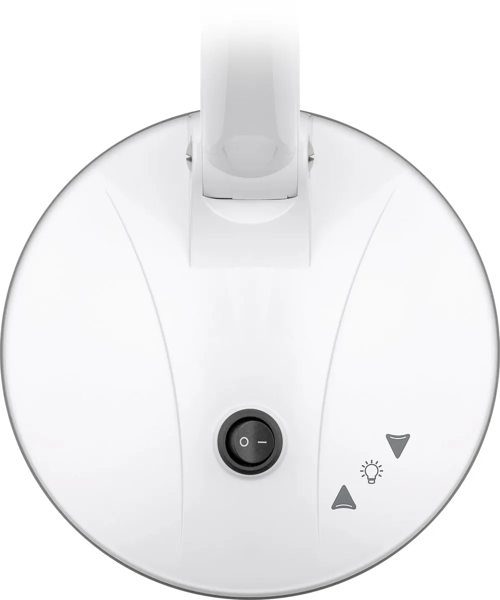 Goobay LED Loeplamp 450lm 6W Bureaustandaard - Wit - afbeelding 6 van 6