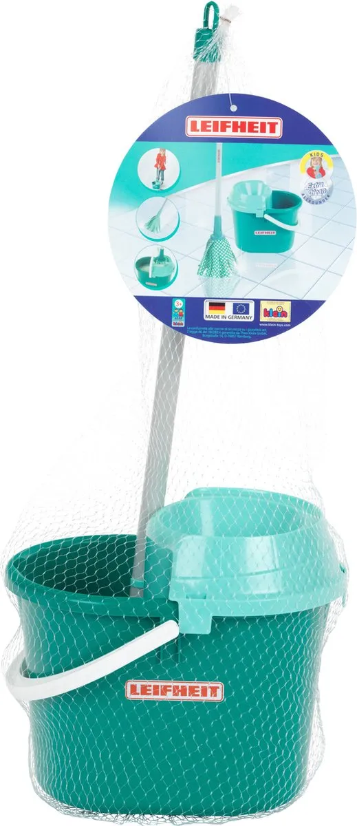 Klein Toys Speelgoed Dweilset 56cm - Turquoise